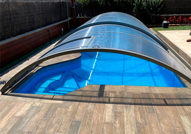 cubiertas de piscina en tarragona